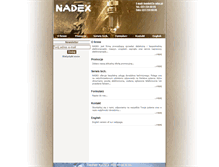 Tablet Screenshot of n-adex.pl